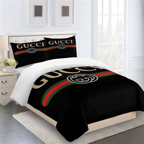 gucci print bedsheet|Gucci comforters and sheet sets.